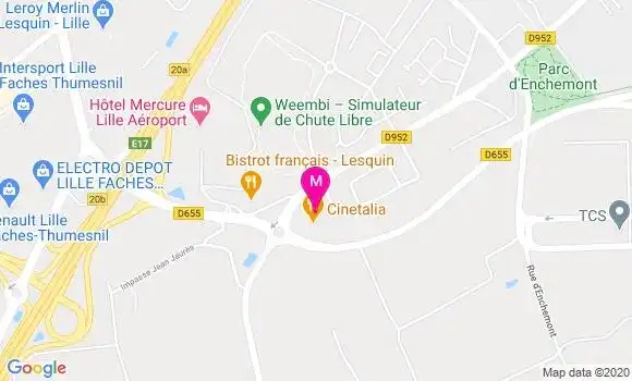 Localisation Dr Florian Bauzet