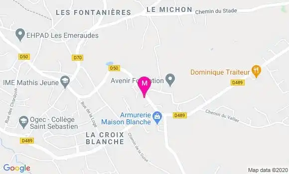 Localisation Dr Sabrina Tifaoui