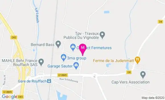 Localisation Dr Pascale Schmitt