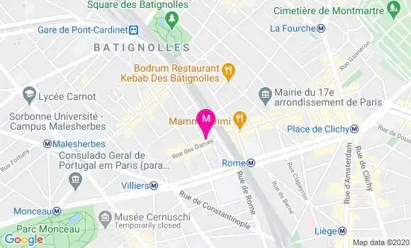 Localisation Dr Sebastien Wartelle