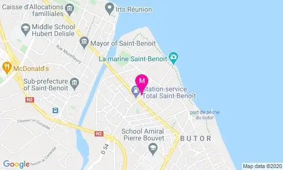 Localisation Dr Suzelle Nillameyom Marimoutou