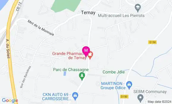 Localisation Dr Julie Leguevaques