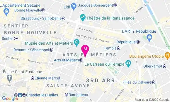 Localisation Dr Chloe Lemarie
