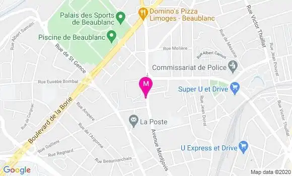 Localisation Dr Jean Christophe Dumont