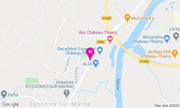 Localisation Dr Sahbi M