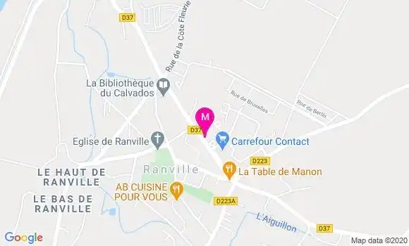 Localisation Dr Anne Le Grand
