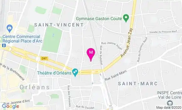 Localisation Dr Pascale Degand