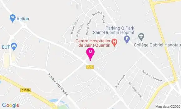 Localisation Dr Pierre Claudon