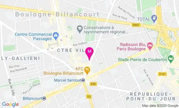 Localisation Dr Vincent Guinard Samuel