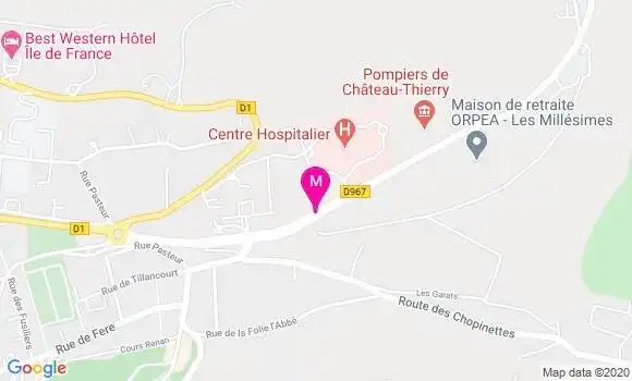 Localisation Dr Lilian Badan