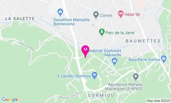 Localisation Dr Catherine Triquet