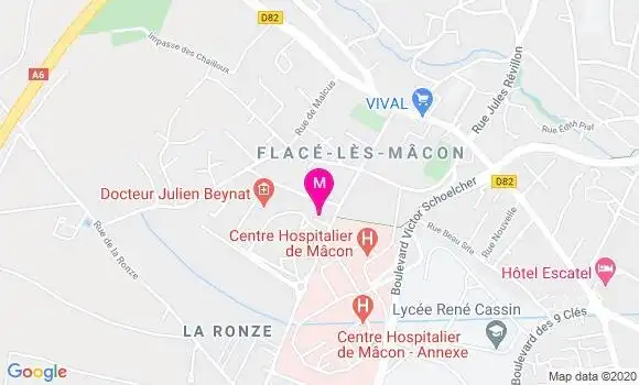 Localisation Dr Maud Lasserre