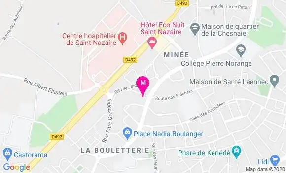 Localisation Dr Anne Elise Falque