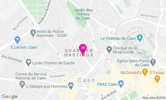 Localisation Dr Gwenael Tournade