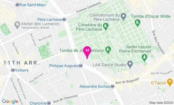 Localisation Dr Arnaud Gauthier