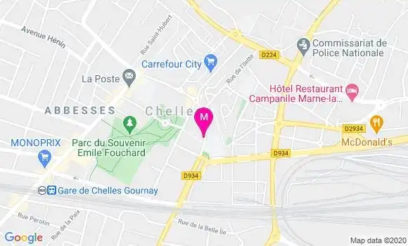 Localisation Dr Marion Tatin