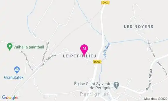 Localisation Dr Nicolas Perret