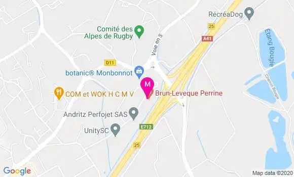 Localisation Dr Chloe Vassor