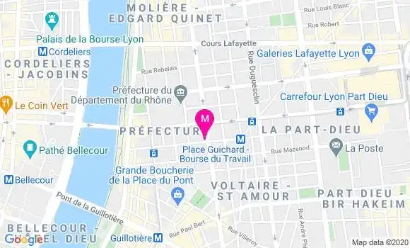 Localisation Dr Charlotte Denier