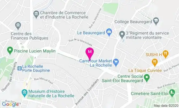 Localisation Dr Fanny Message