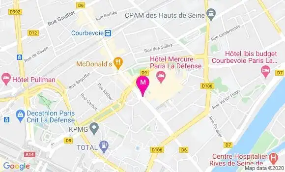 Localisation Dr Sylvie Clement