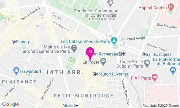 Localisation Dr Miloud Brahimi