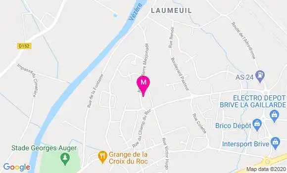 Localisation Dr Michelle Belingard