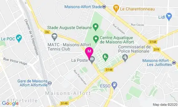 Localisation Dr Philippe Prud