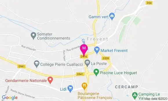 Localisation Dr Philippe Bernard