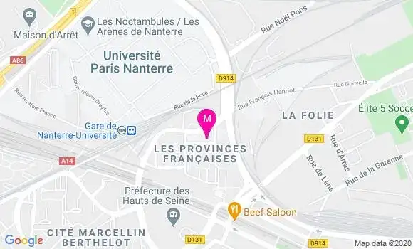 Localisation Dr Fabien Hayate