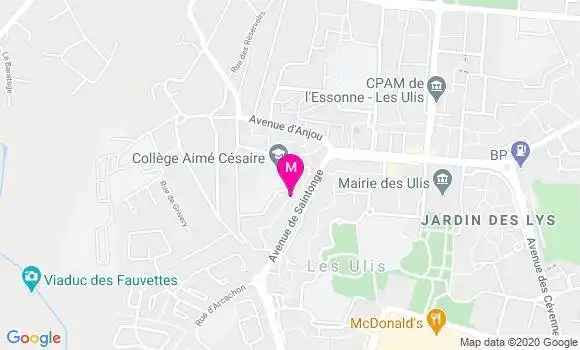Localisation Dr Abdeldjalil Benayoune