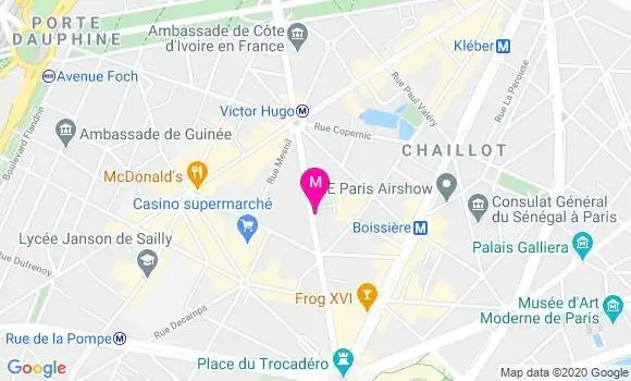 Localisation Dr Natacha Thelier Deloison