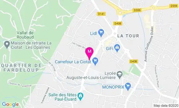 Localisation Dr Annabelle Esvant