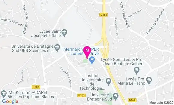 Localisation Dr Hadrien Rached