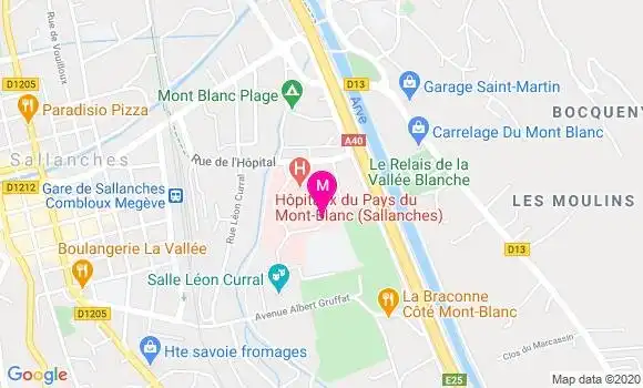 Localisation Dr William Hanf