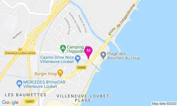 Localisation Dr Guerande Beaufils