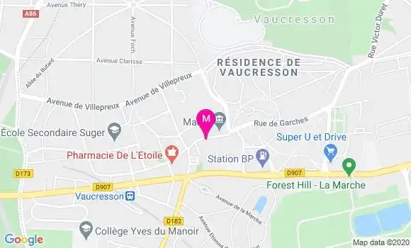 Localisation Dr Patrick Bertrand