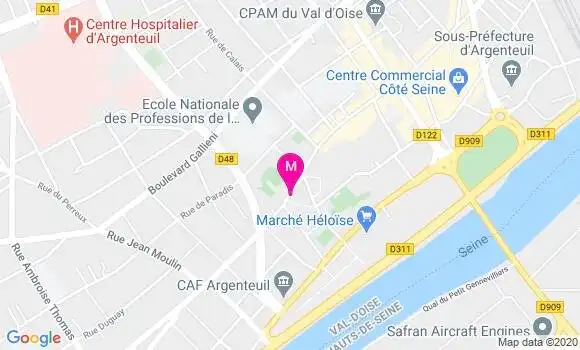 Localisation Dr Dalila Boughazi