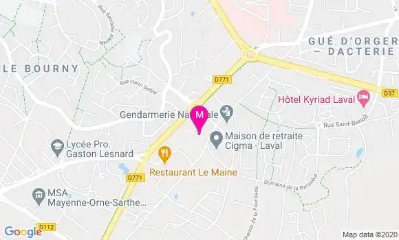 Localisation Dr Jean Philippe Couapel