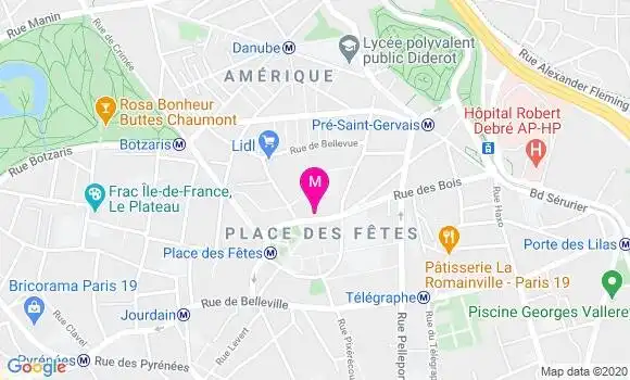Localisation Dr Isabelle Maitrepierre