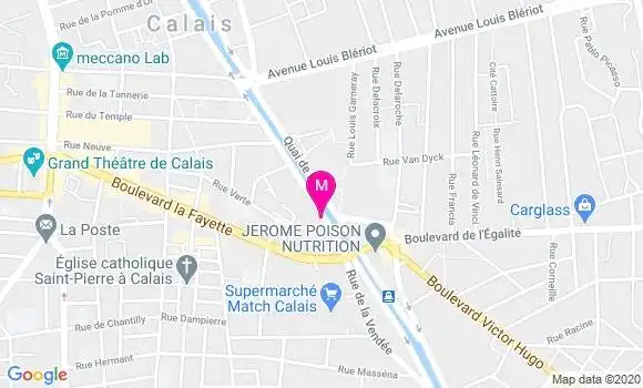 Localisation Dr Abderrazzak Abdoussi