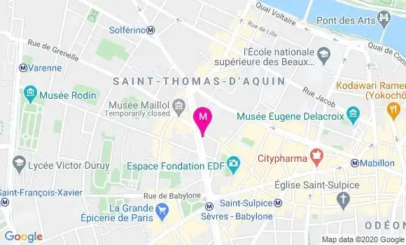 Localisation Dr Jean Philippe Grivois