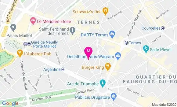 Localisation Dr Sophie Cassier