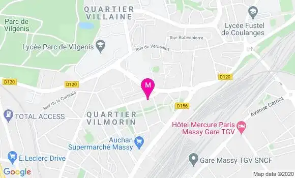 Localisation Dr Aude Brucker