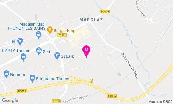 Localisation Dr Matthieu Le Loir