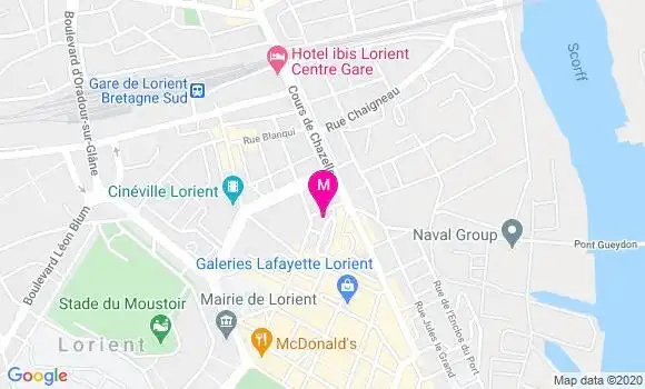 Localisation Dr Stephanie Le Reun Meilhat