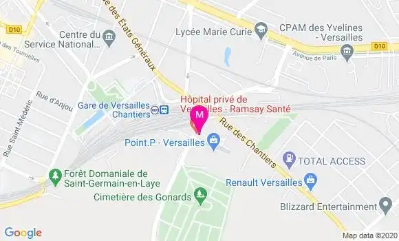 Localisation Dr Laurence Catherine