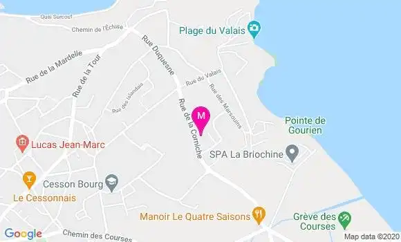 Localisation Dr Veronique Barriere