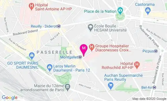Localisation Dr Philippe Betting
