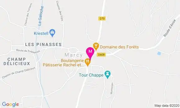 Localisation Dr Cecile Schmitt